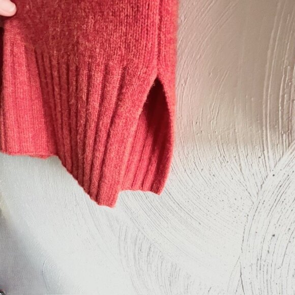Rachel Zoe Cashmere Crew Neck Sweater Orange Women's Small - Picture 5 of 7
